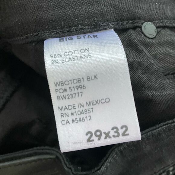 NWT Big Star B Type 03 Bootcut Jeans 29 x 32 - Picture 10 of 10